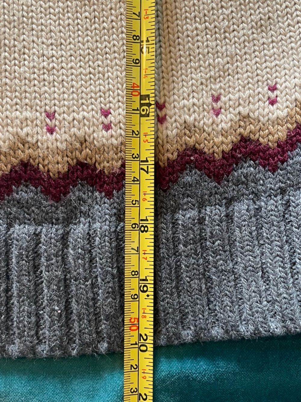 Vintage '90s Italian wool-blend sweater - XOXO - size S - Picture 10 of 11